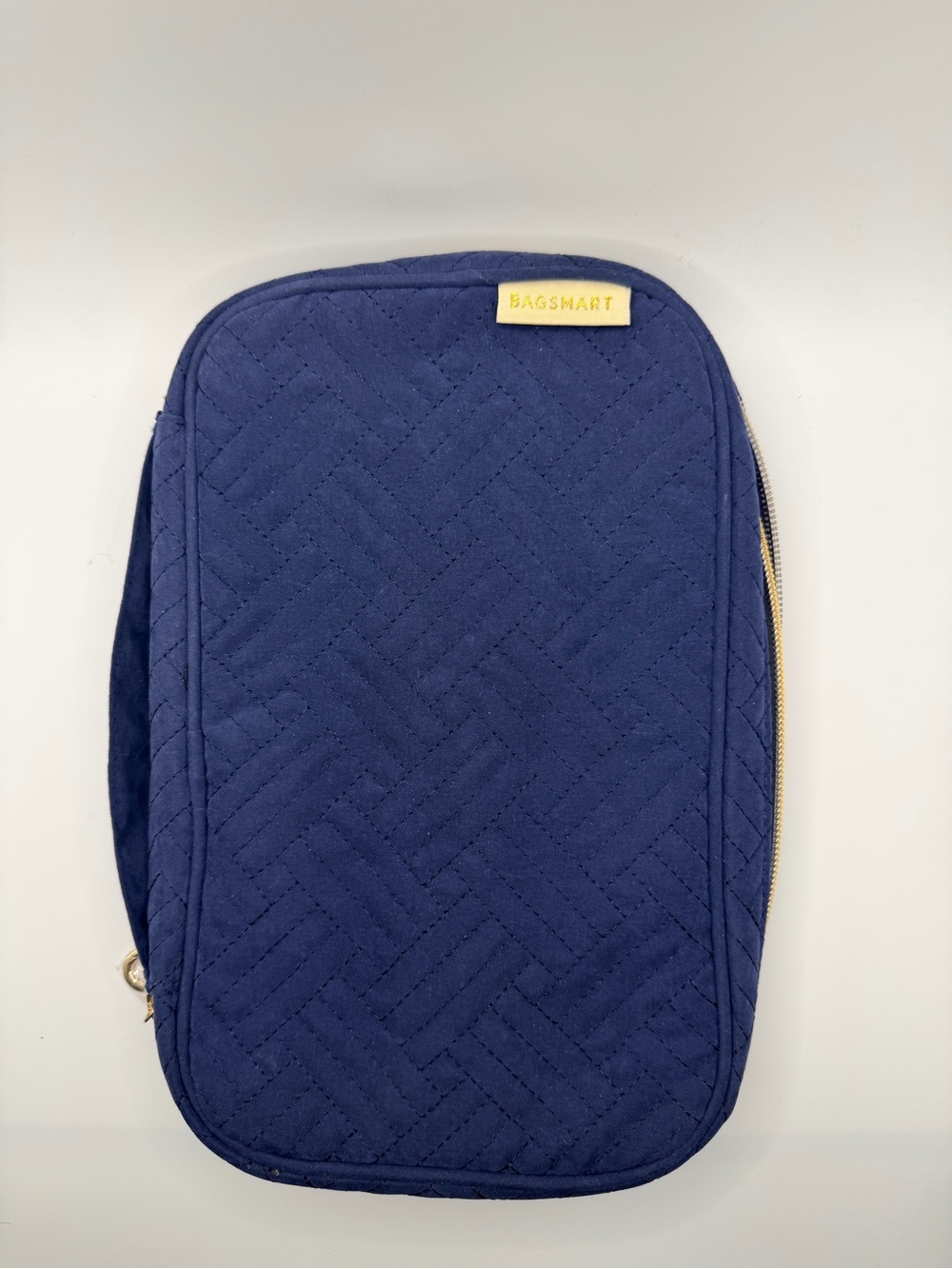 Bagsmart Navy Quilted Travel Organizer Pouch